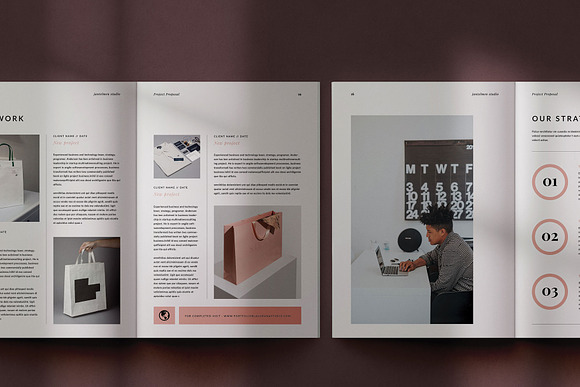studio proposal in Brochure Templates - product preview 7