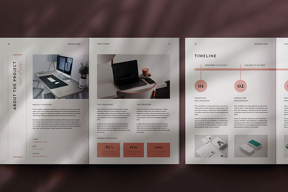 studio proposal in Brochure Templates - product preview 9