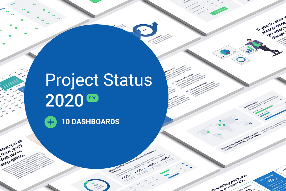 Project Status 2020 PowerPoint in PowerPoint Templates - product preview 8