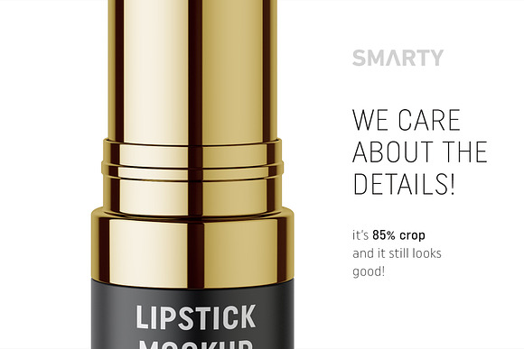 Matt lipstick mockup in Product Mockups - product preview 3