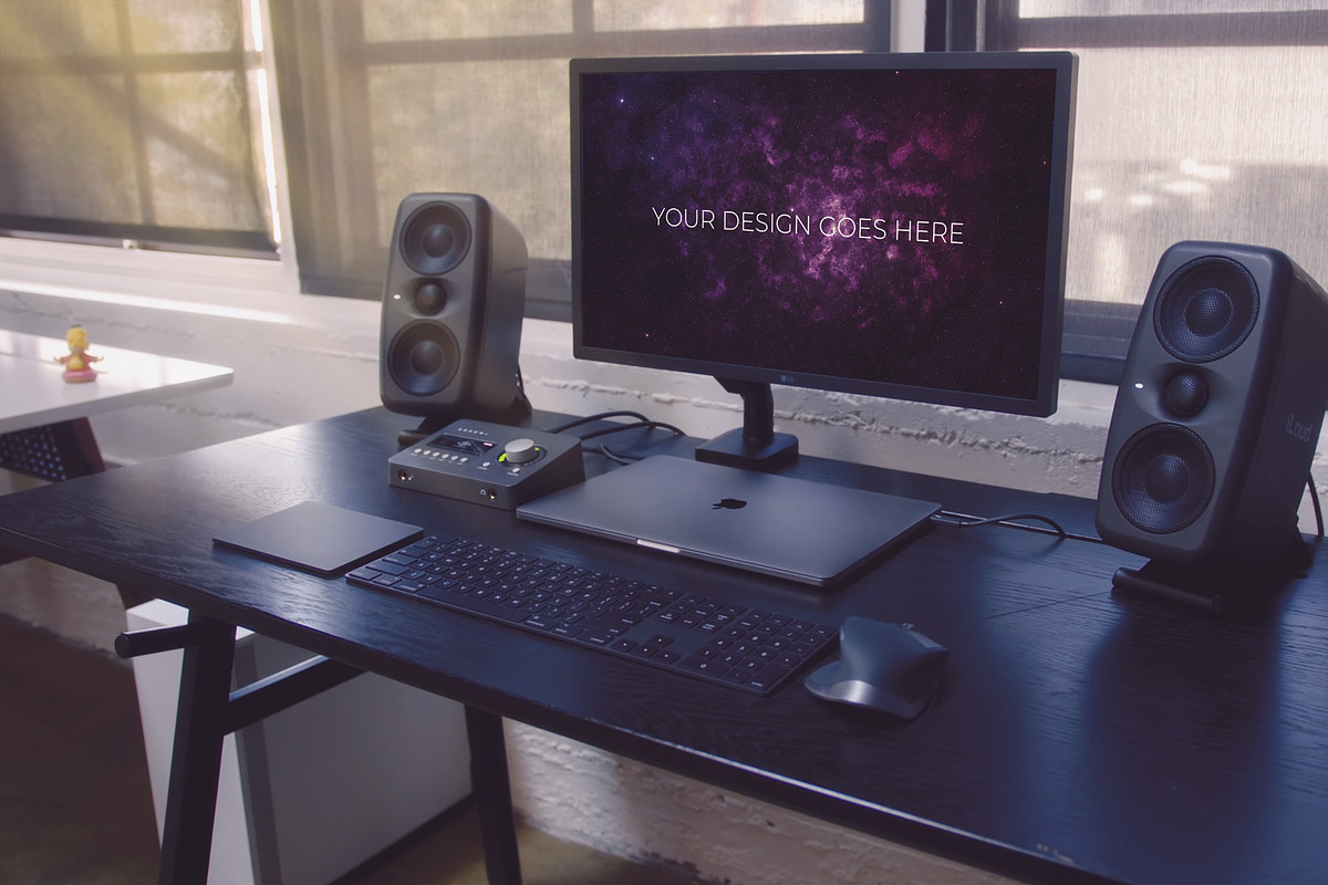Home Office Setup #10 in Mockup Templates - product preview 8