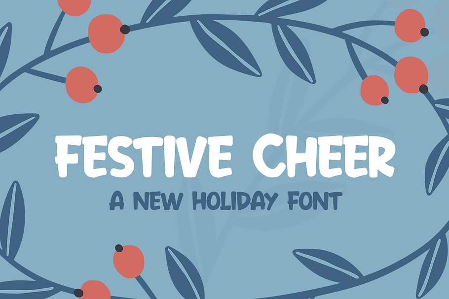 Festive Cheer Font in Display Fonts - product preview 8