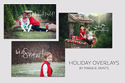 Overlays - Holiday Card Text & Brush