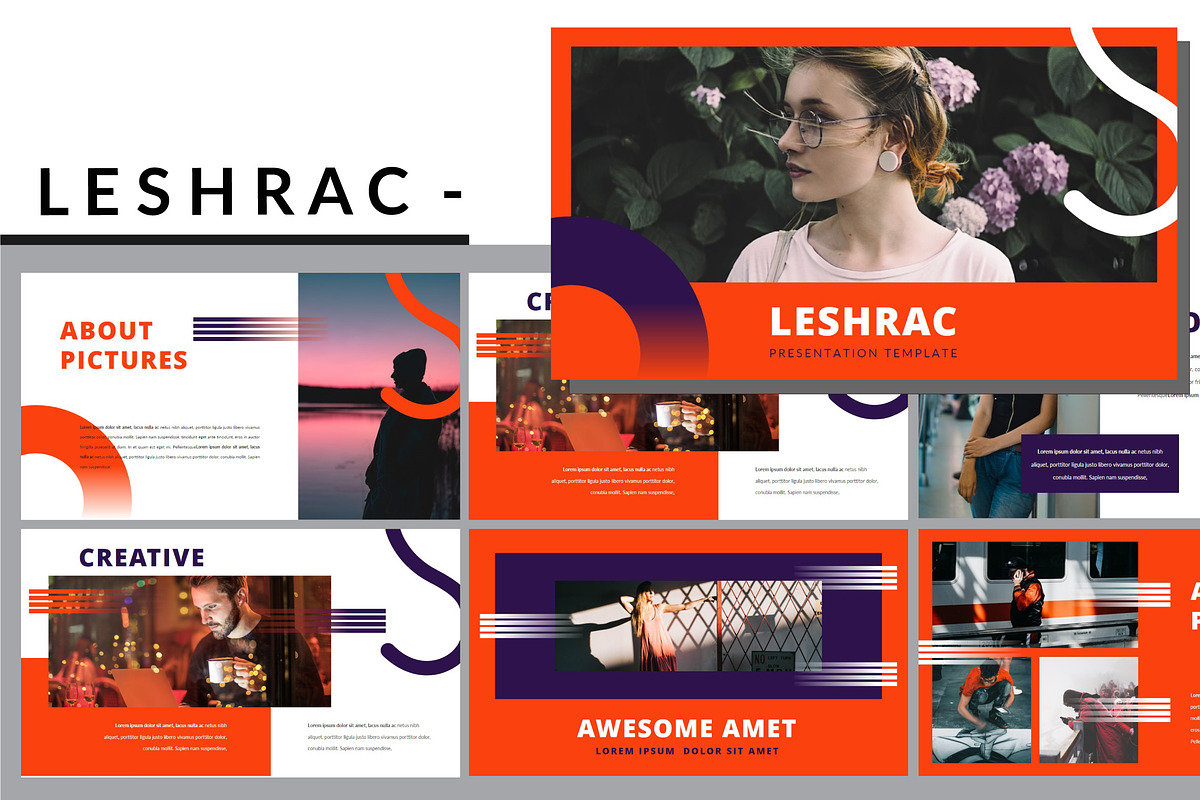 Leshrac - Lookbook Powerpoint in PowerPoint Templates - product preview 8