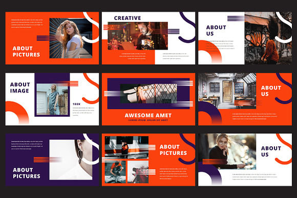 Leshrac - Lookbook Powerpoint in PowerPoint Templates - product preview 6