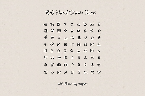 Hand Drawn Icons V.2 in Hand Drawn Icons - product preview 3