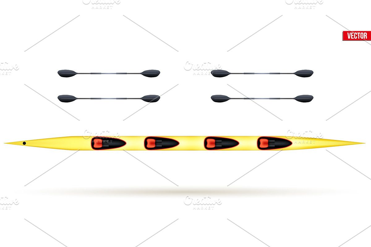 Sprint Four Kayak in Illustrations - product preview 8