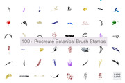 100+ Botanical Procreate Brush Stamp