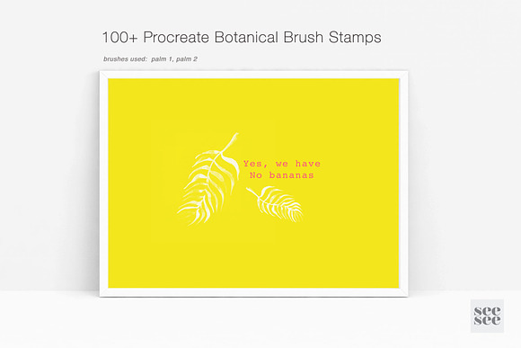 100+ Botanical Procreate Brush Stamp in Add-Ons - product preview 7