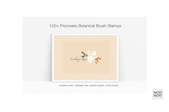 100+ Botanical Procreate Brush Stamp in Add-Ons - product preview 9