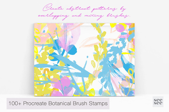 100+ Botanical Procreate Brush Stamp in Add-Ons - product preview 11