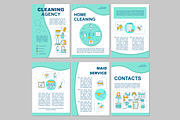 Cleaning agency brochure template