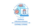Pediatric infectious disease icon