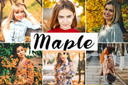 Maple Lightroom Presets Pack