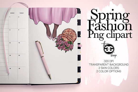 Fashion Mega Bundle png set in Illustrations - product preview 18