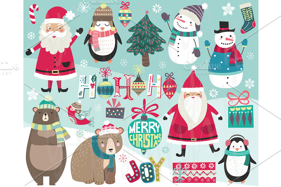 Cute Christmas Digital Collections