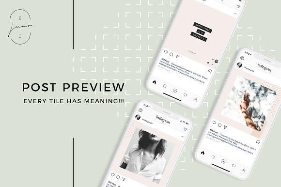 Tanah Instagram Template in Instagram Templates - product preview 3