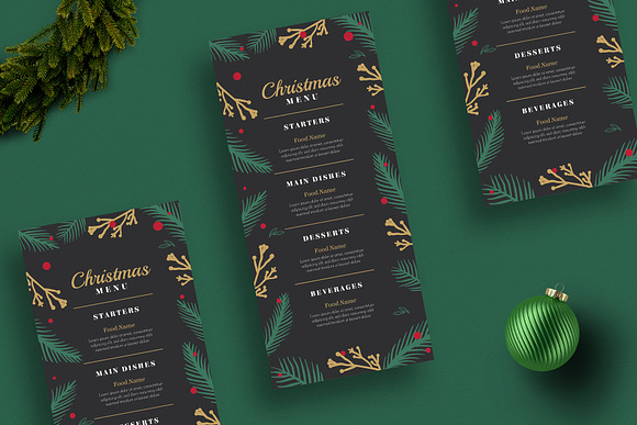Special Christmas Menus in Flyer Templates - product preview 2