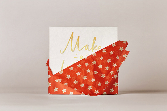 Christmas set. Patterns & lettering in Objects - product preview 7