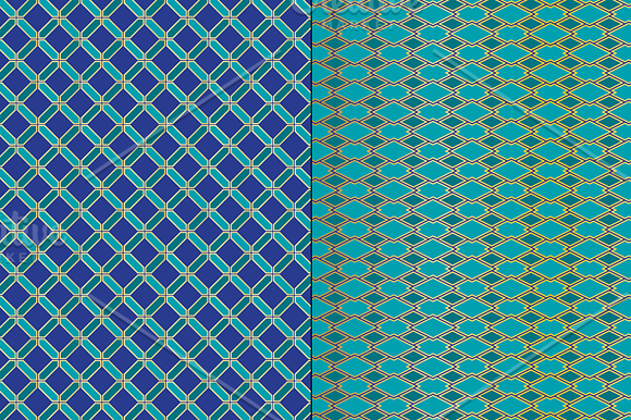 Seamless Moroccan Tile Patterns in Patterns - product preview 2