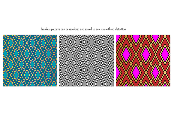 Seamless Moroccan Tile Patterns in Patterns - product preview 5