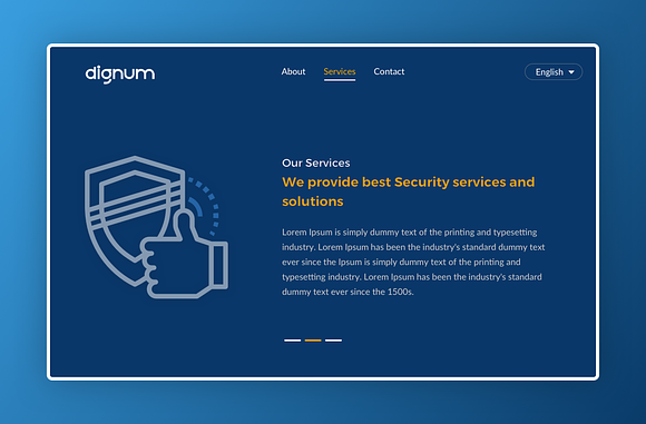 IT-Security Landing page in Landing Page Templates - product preview 3