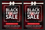 Black Friday Sales Flyer PSD