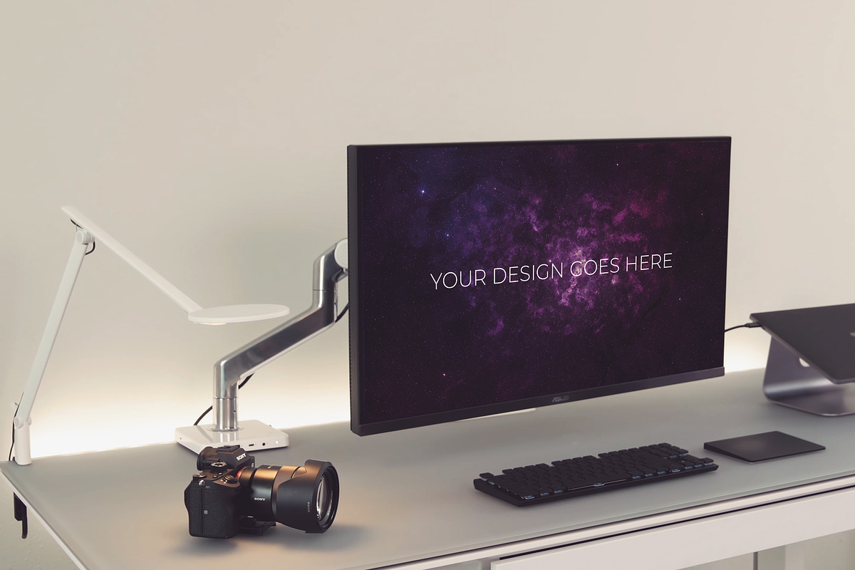 Home Office Setup #15 in Mockup Templates - product preview 8