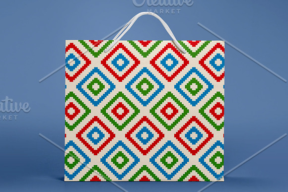 Textile seamless color patterns in Patterns - product preview 3