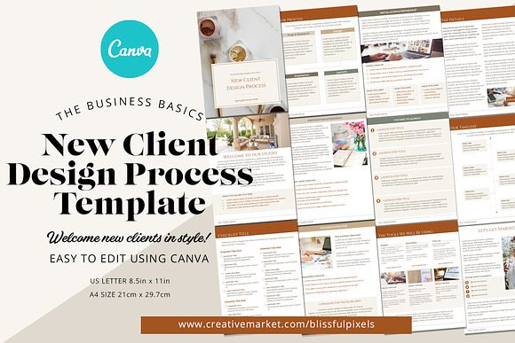 New Client Design Process Template in Templates - product preview 1