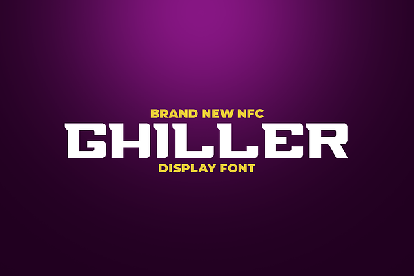 GHILLER Display Font