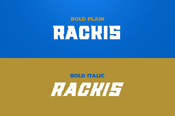 RACKIS Displat Font in Display Fonts - product preview 2