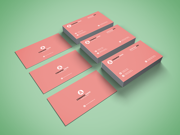 Minimal Business Cards in Business Card Templates - product preview 2