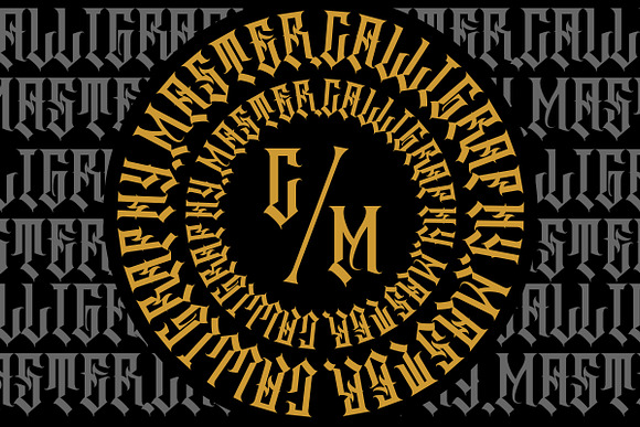 Brigade in Blackletter Fonts - product preview 1
