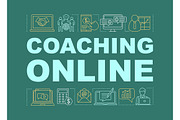 Coaching online word concepts banner