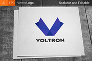 Letter V Company Logo