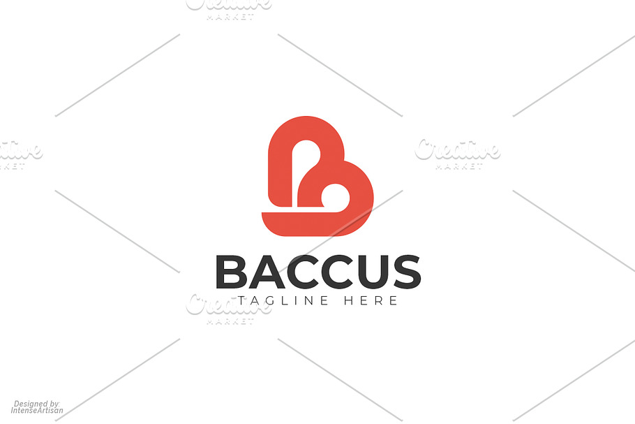 Baccus B Letter Logo