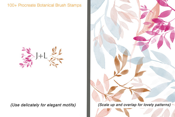 100+ Botanical Procreate Brush Stamp in Add-Ons - product preview 13