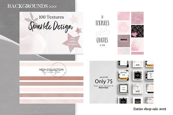 Black Friday Entire Shop SALE 2019 in Instagram Templates - product preview 12
