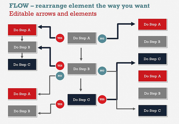 Flow Charts 1 PowerPoint Template in PowerPoint Templates - product preview 7