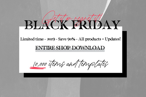 Black Friday Entire Shop SALE 2019 in Instagram Templates - product preview 17
