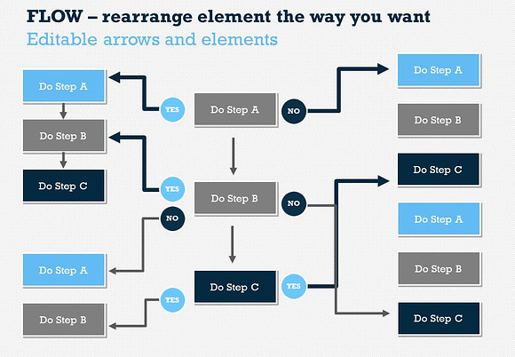 Flow Charts 1 PowerPoint Template in PowerPoint Templates - product preview 14