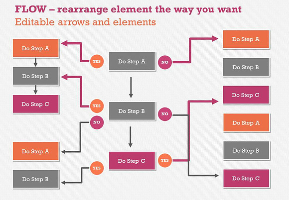 Flow Charts 1 PowerPoint Template in PowerPoint Templates - product preview 20