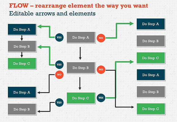 Flow Charts 1 PowerPoint Template in PowerPoint Templates - product preview 38