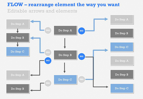 Flow Charts 1 PowerPoint Template in PowerPoint Templates - product preview 62