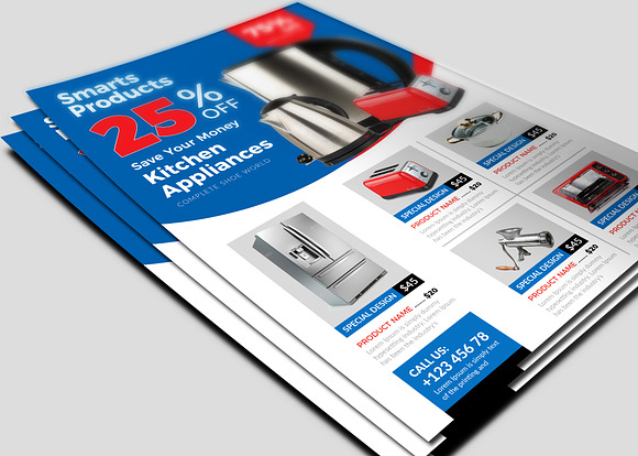 Product Promotion Flyer in Flyer Templates - product preview 2