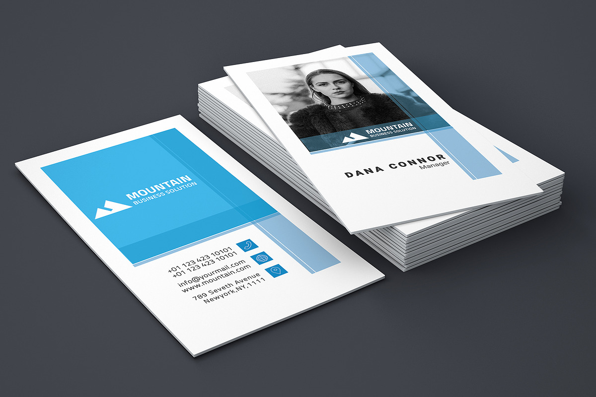 Advertising Agency Business Card in Business Card Templates - product preview 8