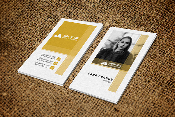 Advertising Agency Business Card in Business Card Templates - product preview 1