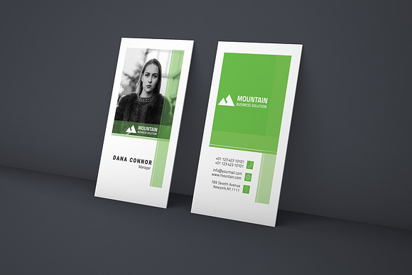Advertising Agency Business Card in Business Card Templates - product preview 2