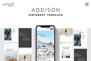 Addison Pinterest Template